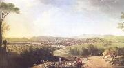 Thomas Patch A distant View of Florence (mk25) Spain oil painting artist